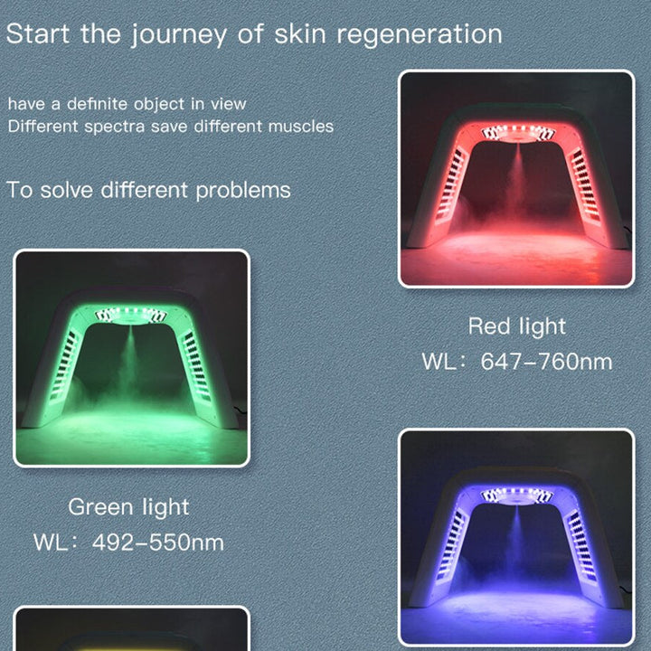 7 Colors LED Facial Mask PDT Light Therapy