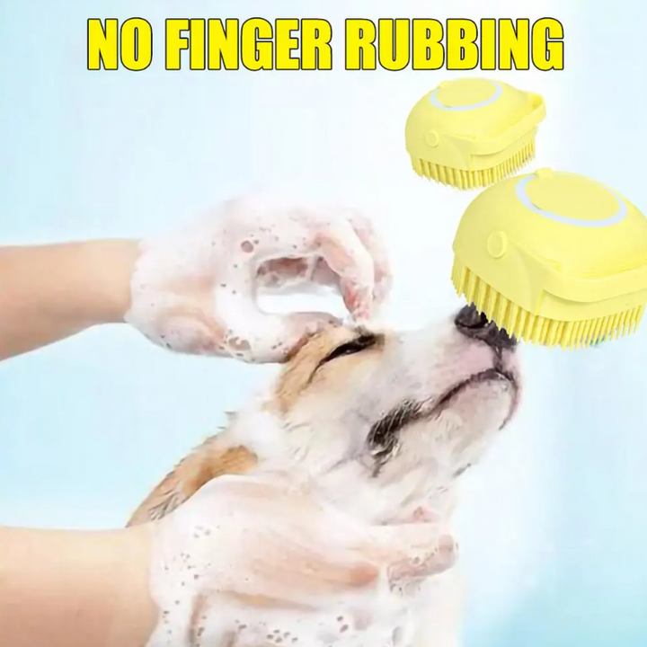 Silicone Dog Bath Brush